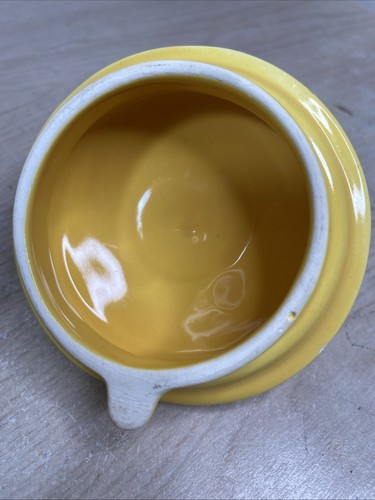 Bauer Pottery RINGWARE Yellow Coffee Pot Vintage Ring Art Deco 9.5” - Picture 8 of 24