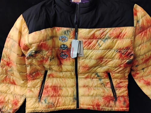 Alphastyle Mallard Padded Jacket "Tie-dye Earth" Size XL - Picture 3 of 3