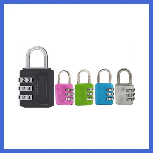 Color Zinc Alloy Password Padlock 3 or 4 Digit Combination Pad Lock - Picture 12 of 32