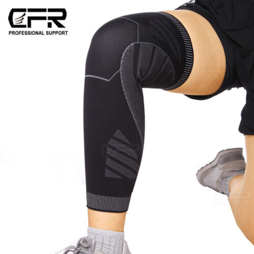 Compression Thigh Sleeve Leg Calf Pain Relief Socks Knee Brace Support Men Women - Picture 13 of 15