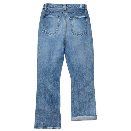 NEW 7 for all Mankind High Waist Slim Kick Boyfriend Jeans Women Size 27 - Picture 4 of 7
