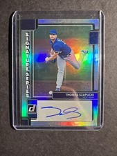 Thomas Szapucki 2022 Donruss Signature Series Holo Foil RC Auto #SS-TS 