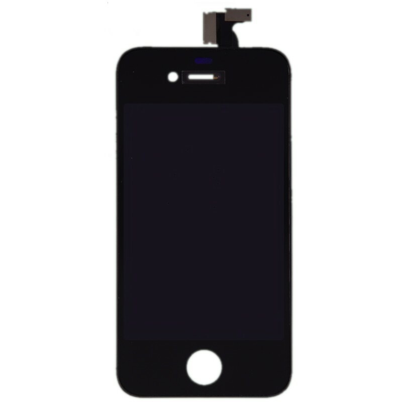 LCD Digitizer Frame Assembly for Apple iPhone 4 CDMA Black