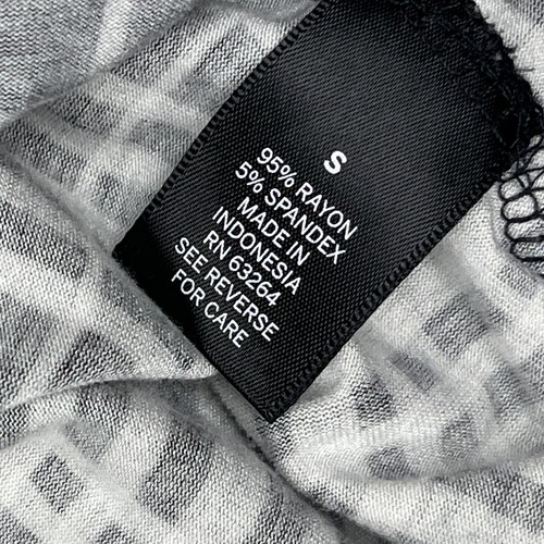 Roz & Ali Women Popover Shirt Size Small Black Check Plaid Stretch Pleated Flowy - Picture 7 of 12