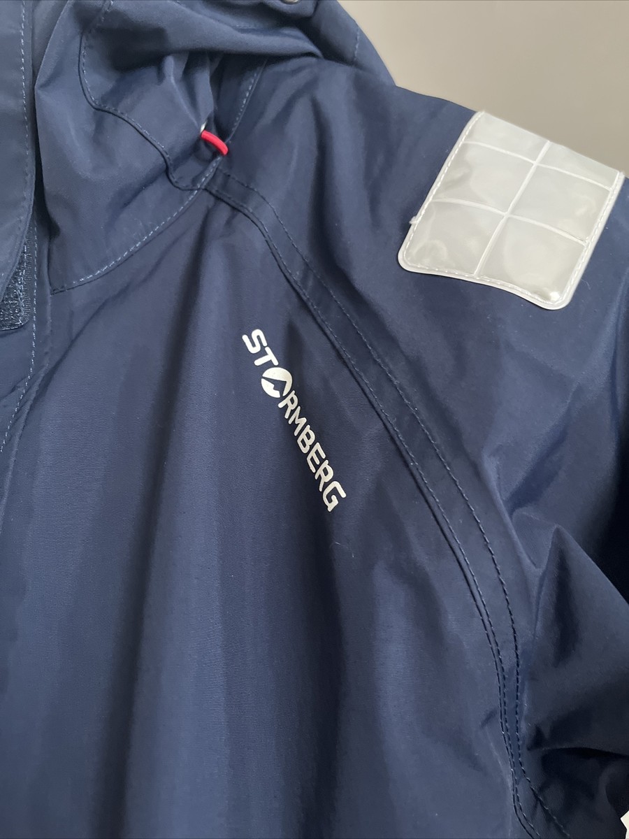 Stormberg Parka Coat S mid length Reflective Fitted Hood. Norwegian Brand