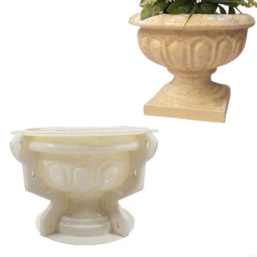 Large Pot Molds Mold Cement Flower Concrete Mould Plastic Planter Making Bonsai - Picture 7 of 12