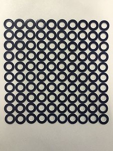 100 Genuine OEM Blue Teflon Drain Plug Washer Gaskets For Toyota 90430-12031 100 Genuine OEM Blue Teflon Drain Plug Washer Gaskets For Toyota 90430-12031