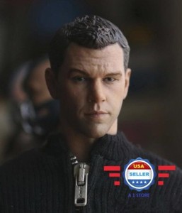 Custom 1//6 Scale Matt Damon Head Sculpt For Hot Toys Figure Body