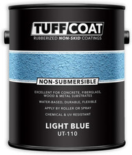 Tuff Coat UT-110 Light Blue 1 Gallon: Medium Texture Non-Submersible Water-Based
