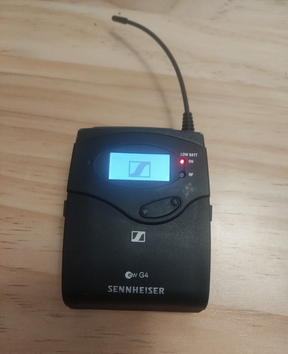 Sennheiser EK 100 G4 Bodypack Go 626-668MHz Wireless Microphone Receiver - Picture 1 of 8