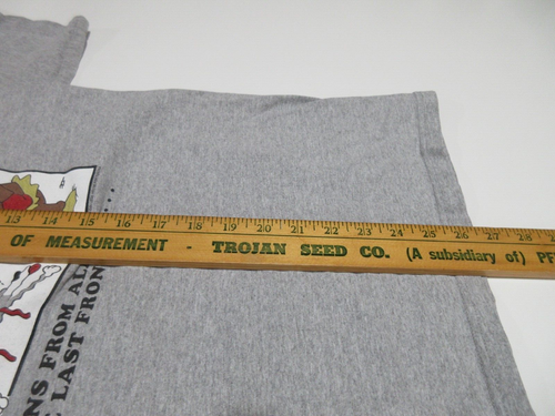 Sz L Vtg 90s TUNDRA Alaska Cartoon T SHIRT Men Chad Carpenter Comic Dog USA MADE - Picture 9 of 11
