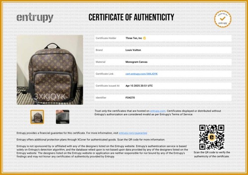 Louis Vuitton Macassar Dean Monogram Rucksack - Bild 16 von 16