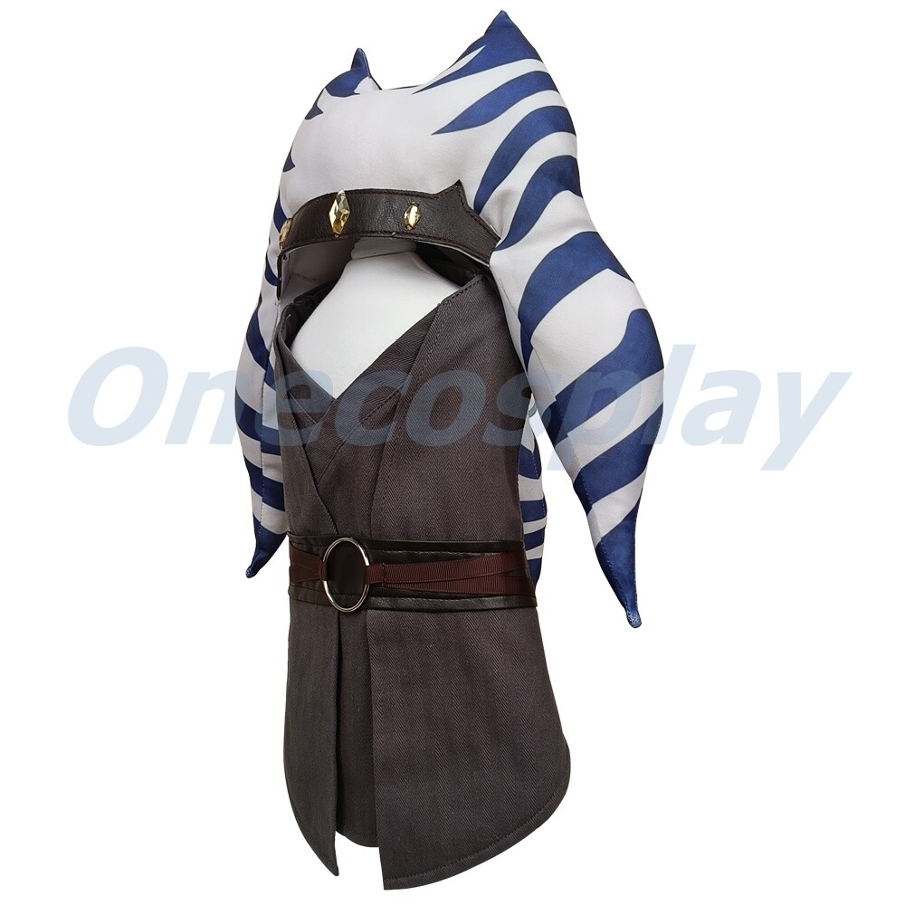 Pet Clothes Ahsoka Tano Dog Costume Cosplay For Puppy Cat Big Dog eBay