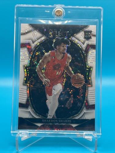 2022-23 Select Shaedon Sharpe Concourse White Disco Prizm Rookie RC /75 - Bild 1 von 2
