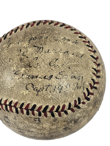 RARE WWI Official League Ball Government Standard Baseball War Department - Picture 3 of 17