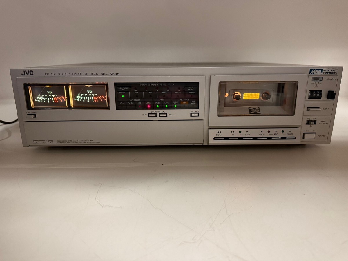 JVC KD-A8 Stereo Cassette Deck - 120V! | eBay
