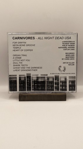 Carnivores 2009 CD All Night Dead USA atlanta georgia garage rock OBSCURE RARE - Picture 2 of 2