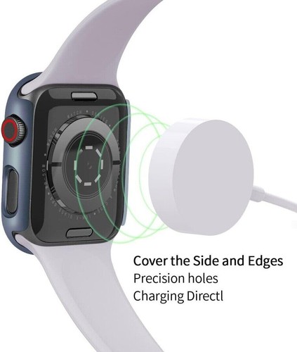 Étui Pour Apple Montre Séries 11 10 9 8 7 6 Se Iwatch Écran Protecteur 360 Coque - Photo 8 sur 32