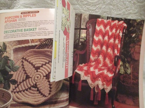 Crafting Magazine~Crochet Home~#15~Springtime Decor~1990 - Picture 12 of 13