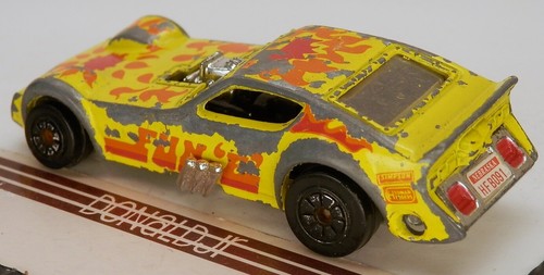 NEBRASKA"" Kenner Fast 111's EMPUJADOR DE PISTÓN (Divertido Carro Dragster) Placa Amarilla "NEBRASKA - Imagen 2 de 2