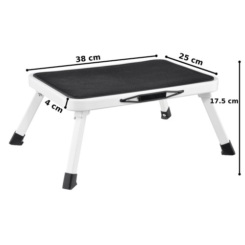 Klapptritt Klapphocker Tritthocker Tritt Hocker Trittleiter Trittstufe Metall  - Bild 6 von 7