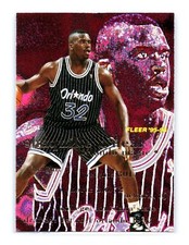 1995-96 Fleer Basketball #130 Shaquille O'Neal Orlando Magic