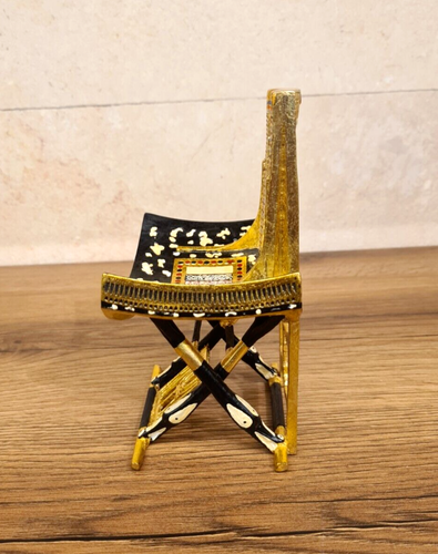 King Tutankhamun's Ceremonial Throne Chair, Museum Grade Replica - Picture 8 of 13