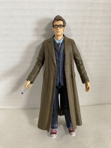 Doctor Who The Tenth 10th Dr. 5,5" Figur David Tennant im Trenchcoat