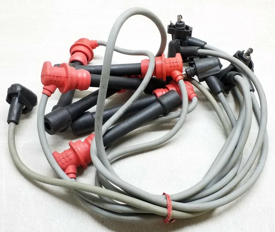 Juego de cables de encendido de silicona gris 9333 ProSpark 7MM envío gratuito devoluciones gratuitas Foto 4 de 4