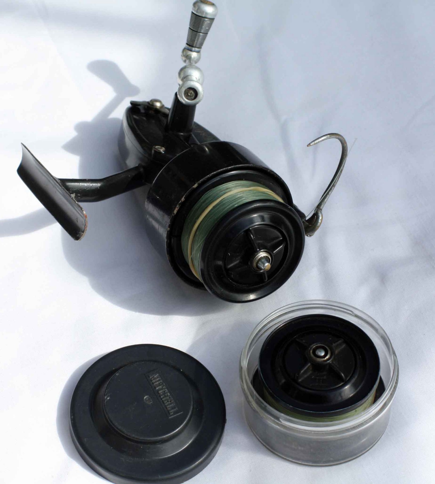 Vintage Early Mitchell Spool 300 Fixed Spool Mitchell Fishing Reel (Half Bail) 0f35ab Vintage Early Mitchell Spool 300 Fixed Spool Mitchell Fishing Reel (Half Bail) 0f35ab