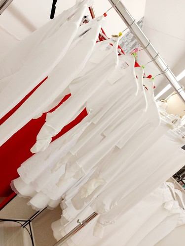PAKET 17 Teilig Kommunionkleid NP 1737€ Kleid Leggins Bolero 134 140 146 152 - Bild 15 von 18