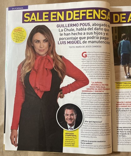 Magazine TVyNovelas 27 novembre 2023 Pati Chapoy Aracely Arambula Juan Soler - Photo 3/6