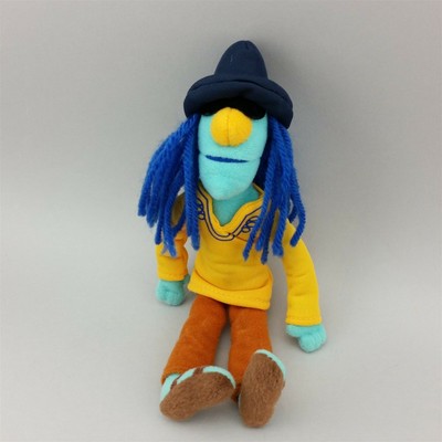 Muppets Zoot Plush Doll Electric Mayhem Band Sababa Toys 7 Inch