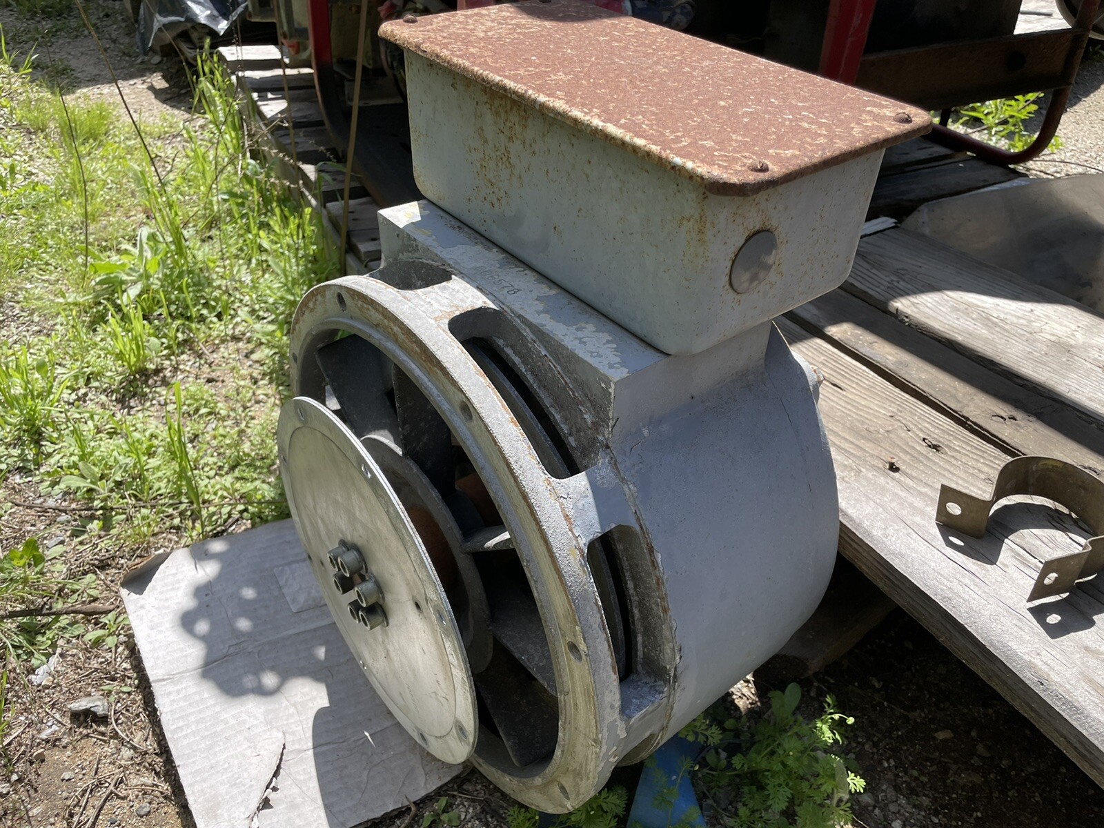 Magnum Light Tower marathon pancake 6KW generator end eBay