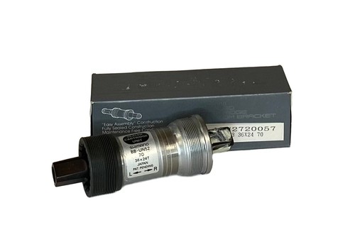 SHIMANO SEALED CARTRIDGE BOTTOM BRACKET BB-UN52 SQUARE TAPER NEW IN BOX - Picture 3 of 4