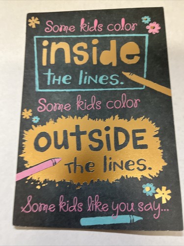 American Greetings happy birthday to a cool creative girl retail value $2.99