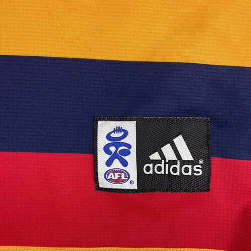 Adidas Adelaide Crows AFL Football Tyson Edwards Signed Guernsey Size XL - Picture 6 of 6