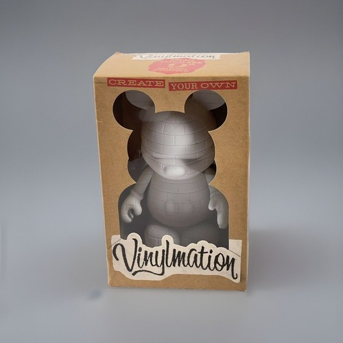 Disney Vinylmation Create Your Own Blank White New In Box Hard To Find Custom 9" - Picture 2 of 12