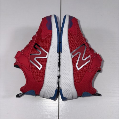 New Balance Team Red Kids Sz 4M Athletic Lace Up Shoes Hook & Loop NEW NWB - Picture 10 of 13