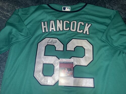 Emerson Hancock Signed Seattle Mariners Jersey Superstar Ace JSA Auth #2