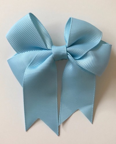 Long Tail Colourful Hair Bows 3" With Clip - 34 Colours - Cheer bows  - Picture 19 of 38