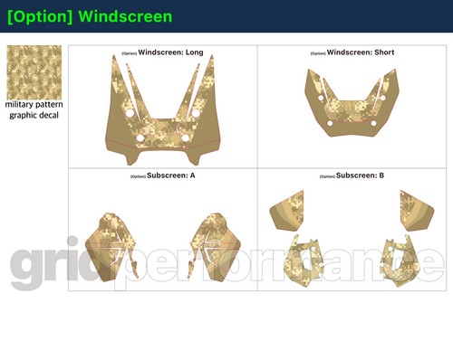 Motorcycle Fairing Decal Vinyl Sticker Kit –For R1300GS ADV Adventure Type (2-4) - Picture 6 of 13