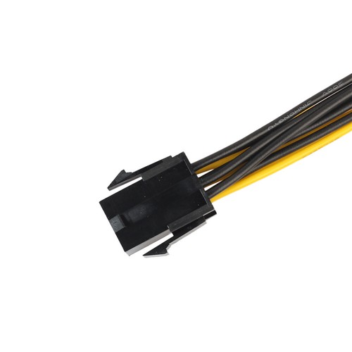 PCI-E 6-pin to 2x 6+2-pin (6-pin/8-pin) Power Splitter Cable PCIE PCI Express D - 第 4/9 張圖片