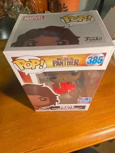 Funko Pop! Black Panther #385 Okoye in Red Dress 2018 Fall Con Exclusive Ltd Ed - 第 6/9 張圖片