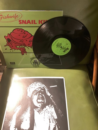 FISHWIFE - Snail Killer LP Vinyl 1991 Cargo, Headhunter Records Indie Punk VG+ - Picture 2 of 3