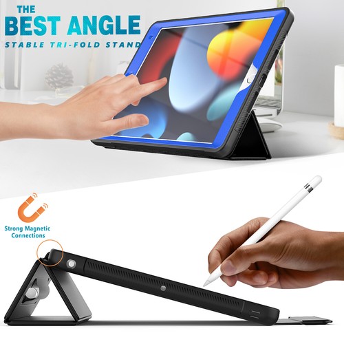 Kids Shockproof Protective Case Cover For iPad 9th/8th/7th Gen 10.2-in 2019-2021 - Picture 47 of 54