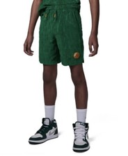 NEW Jordan Big Kids XL Fuel Up Cool Down Terry Shorts Pine Green