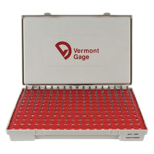 VERMONT GAGE 101200400 Pin Gauge Set,Dimension Type " 39UF10