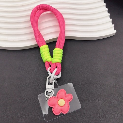 Handmade Mobile Phone Lanyard Keychain Pendant Anti-lost Rope - Photo 18 sur 18