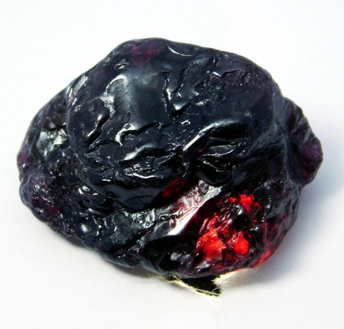Piedra preciosa suelta rugosa Birmania pinta roja natural muy rara 72,60 quilates sin tratar - Imagen 1 de 5